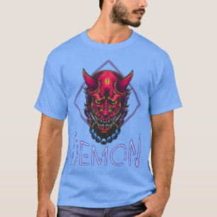 Japanska Oni Mask Demon Ogre Aesthetic Japan Samu T Shirt