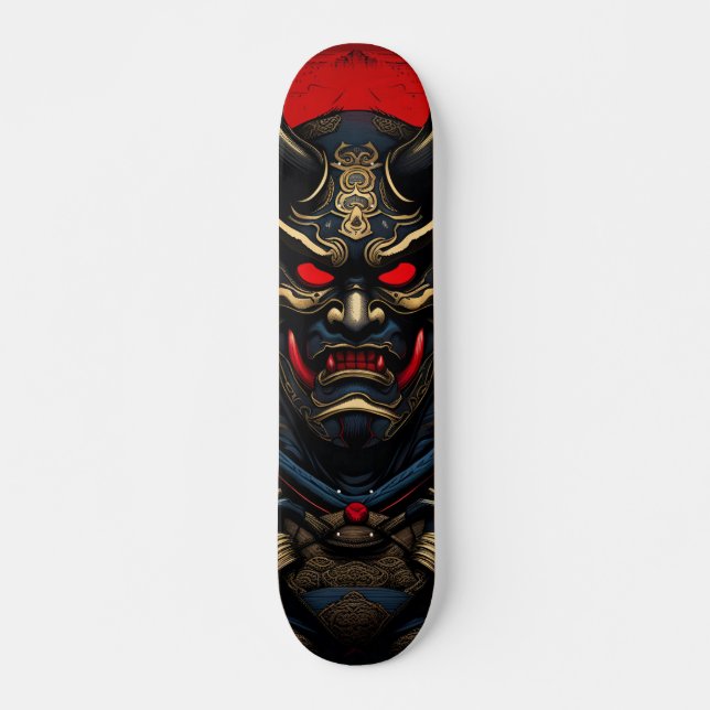 Japanska Oni Mini Skateboard Bräda 18,5 Cm (Framsida)