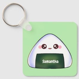 Japanska Onigiri Ris Boll Nyckelring