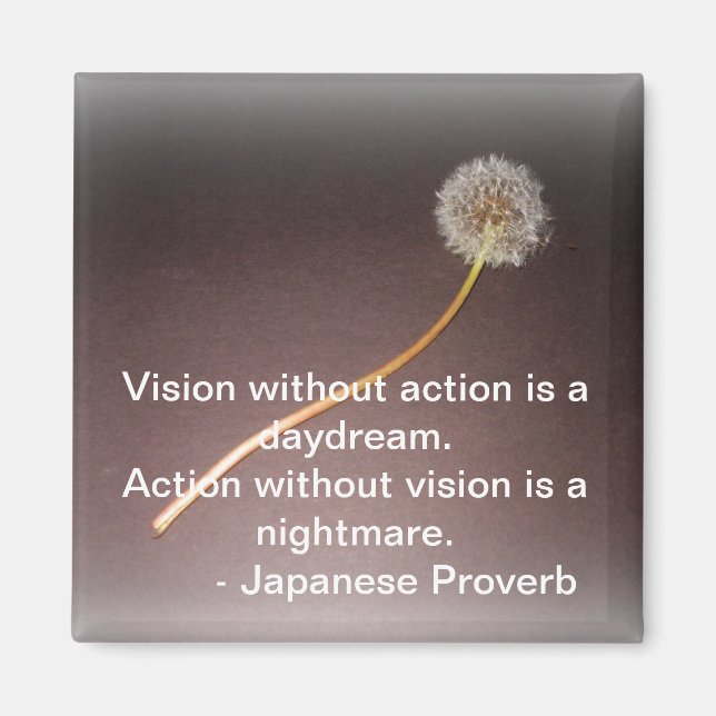 Japanska ordspråk magnet (Framsidan)