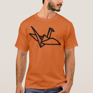 Japanska Origami Crane 6 T Shirt