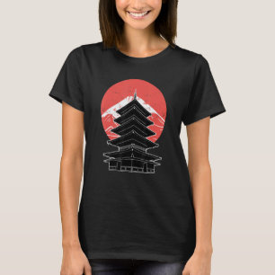 Japanska Pagoda T Shirt