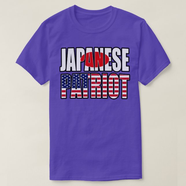 Japanska patriot Pride Heritage Flagga Gift T Shirt (Design framsida)