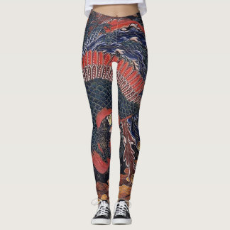 Japanska Phoenix Leggings