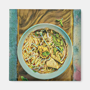 Japanska Ramen Älskare Magnet