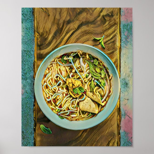 Japanska Ramen Älskare Poster (Framsidan)