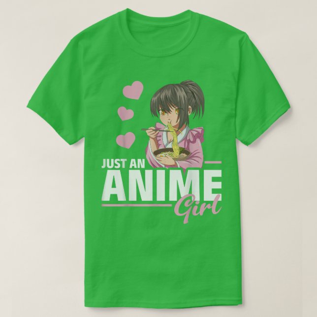 Japanska Ramen Noodles Kawaii Manga Otaku bara An  T Shirt (Design framsida)