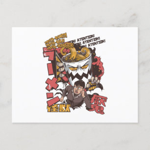 Japanska Ramen Vykort