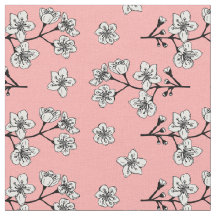 Japanska Sakura Blommar Flowers Mönster