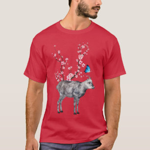 Japanska Sakura Cherry Blommar Japanska serow Japa T Shirt