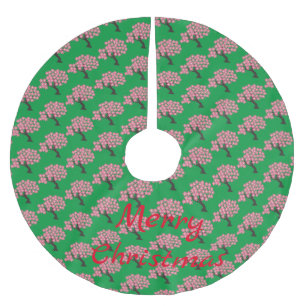 Japanska Sakura Cherry-Blommar Thunder_Cove Julgransmatta Borstad Polyester