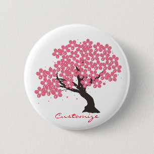 Japanska Sakura Cherry-Blommar Thunder_Cove Knapp