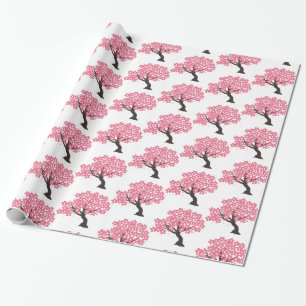 Japanska Sakura Cherry-Blommar Thunder_Cove Presentpapper