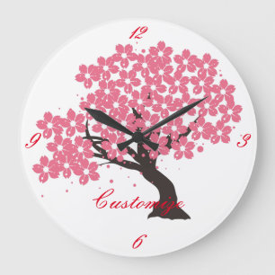 Japanska Sakura Cherry-Blommar Thunder_Cove Stor Klocka