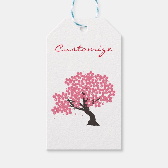 Japanska Sakura Cherry Blommars Thunder_Cove Presentetikett (Framsidan)