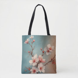 Japanska Sakura Elegance Tote Tygkasse