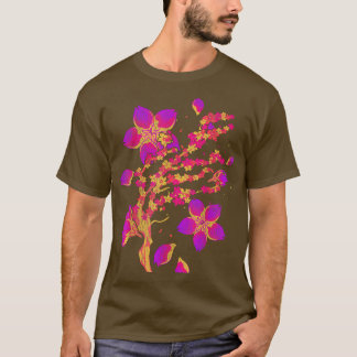 Japanska Sakura Flower Retro 90s Vaporwave Cherry T Shirt