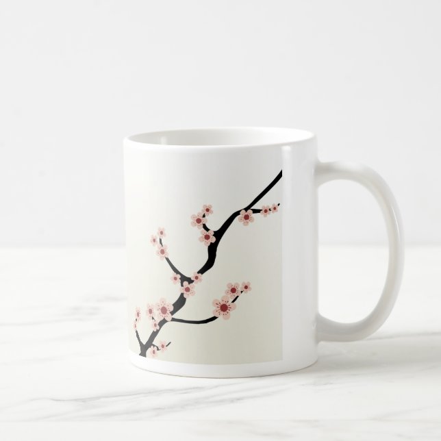 Japanska Sakura Kaffemugg (Höger)
