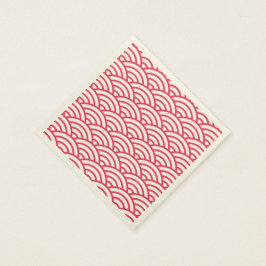 Japanska Sakura Koinobori Fiskar Mönster Pappersservett