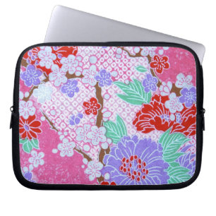 Japanska Sakura Mönster Laptop sleeve