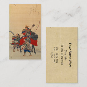 Japanska samurai (#03) visitkort
