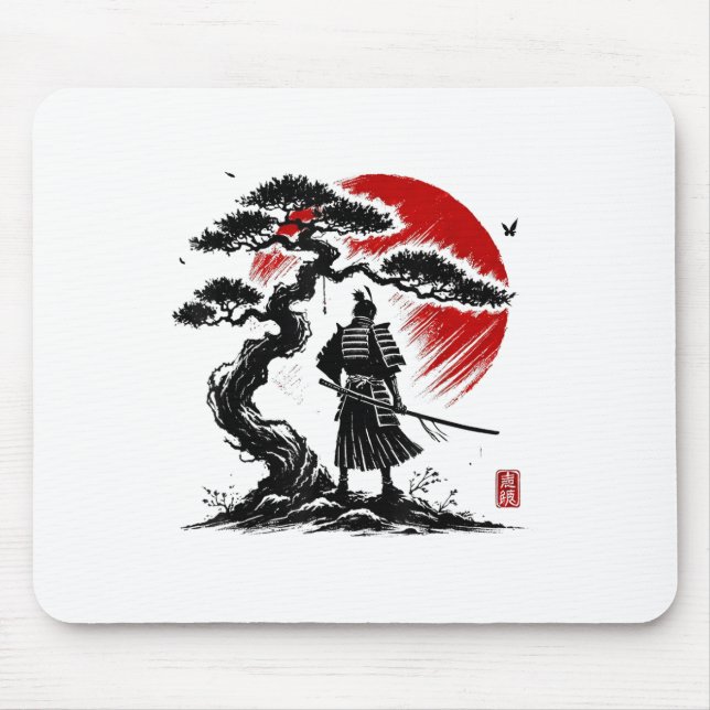 Japanska samurai Aikido Livets träd Peace Art of o Musmatta (Framsidan)