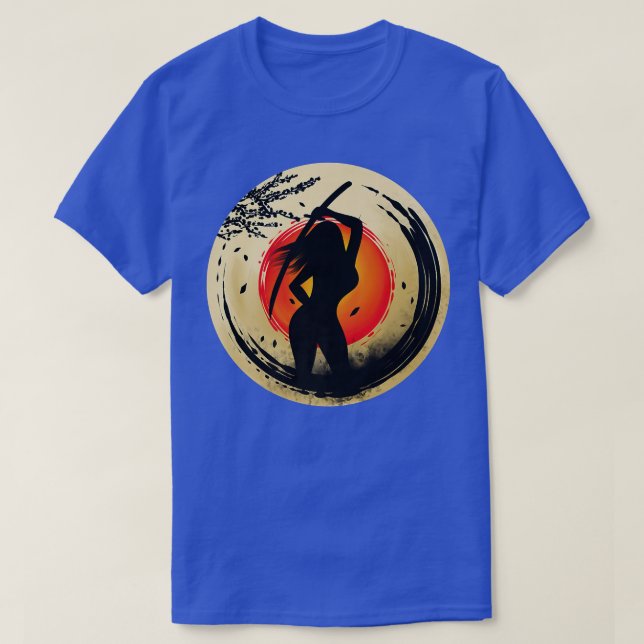 Japanska Samurai Bushido Code Gift  T Shirt (Design framsida)