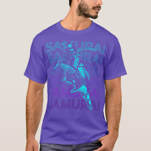 Japanska Samurai Bushido Warrior Ronin Retro (2) T Shirt