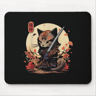 Japanska samurai Cat Tattoo, Kawaii Ninja Cat _2 Musmatta