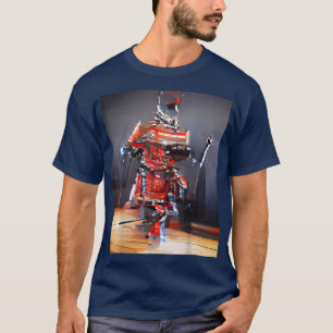 Japanska Samurai CyberPunk Graphic T Shirt