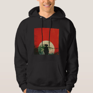 Japanska Samurai Hoodie