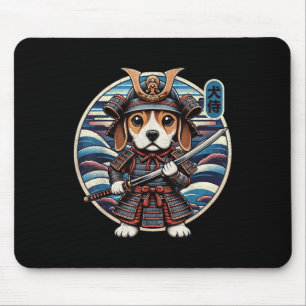 Japanska Samurai Hund Tattoo, Beagle Kawaii Ninja Musmatta