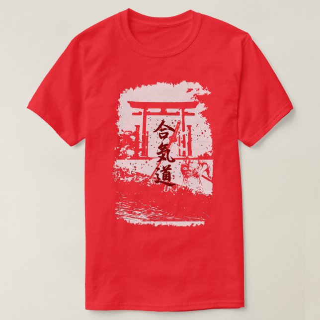 Japanska Samurai Japan Warrior Swordsman T Shirt (Design framsida)
