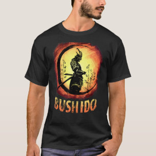 Japanska Samurai Katana Ancient Oni Ronin Asian Wa T Shirt
