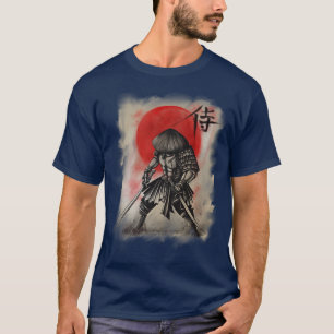 Japanska Samurai Katana Premium T-Shirt (2)