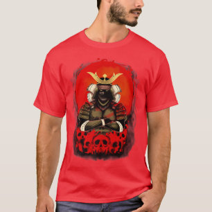 Japanska Samurai Katana Premium T-Shirt Copy-kopia