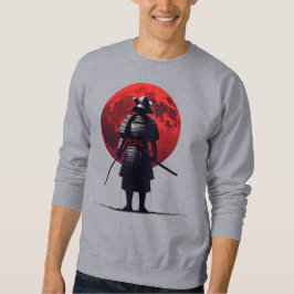 Japanska Samurai Lång Ärmad Tröja