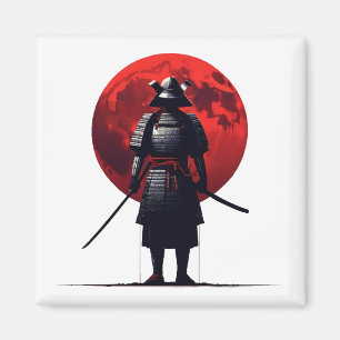 Japanska Samurai Magnet