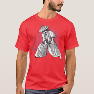 Japanska Samurai Shinobu Warrior Japan Katana (2) T Shirt