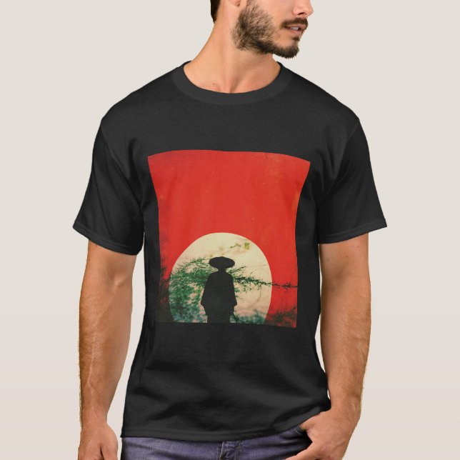 Japanska Samurai T-Shirt (Framsida)