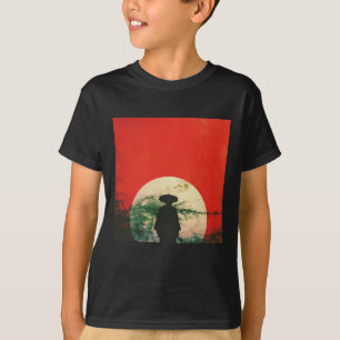 Japanska Samurai T Shirt