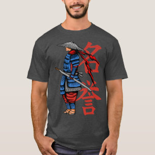 Japanska Samurai Warrior Honor Kanji Symbol Ronin T Shirt