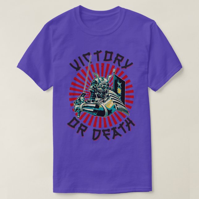 Japanska Samurai Warrior Japan Shinobi T Shirt (Design framsida)