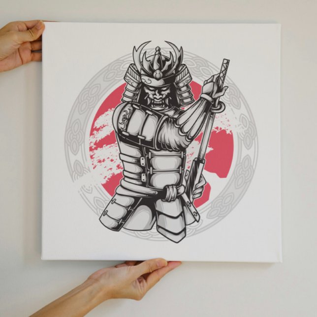Japanska Samurai Warrior Poster (Skapare uppladdad)