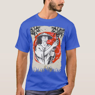 Japanska Samurai Warrior Swordsman Japan (2) T Shirt