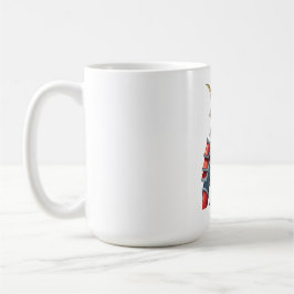 Japanska samurajer kaffemugg