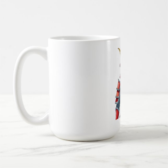 Japanska samurajer kaffemugg (Vänster)