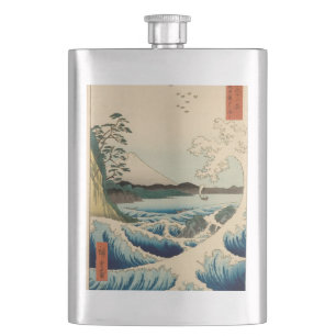 Japanska Satta Hiroshige Art Fickplunta