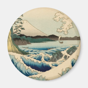Japanska Satta Hiroshige Art Magnet