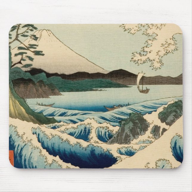 Japanska Satta Hiroshige Art Musmatta (Framsidan)